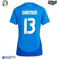 Ženski Nogometni dresi Italija Matteo Darmian #13 Domači EP 2024 Kratek Rokav